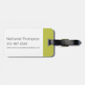 We Bare Bears - #SquadGoals Gepäckanhänger (Rückseite horizontal)