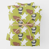 We Bare Bears - #SquadGoals Geschenkpapier Set (Beispiel)