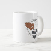 We Bare Bears - #SquadGoals Jumbo-Tasse (Vorderseite Rechts)
