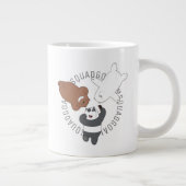 We Bare Bears - #SquadGoals Jumbo-Tasse (Rechts)