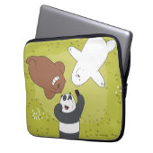 We Bare Bears - #SquadGoals Laptopschutzhülle (Vorderseite Links)