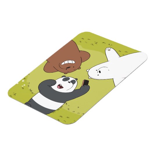 We Bare Bears - #SquadGoals Magnet (Linke Seite)