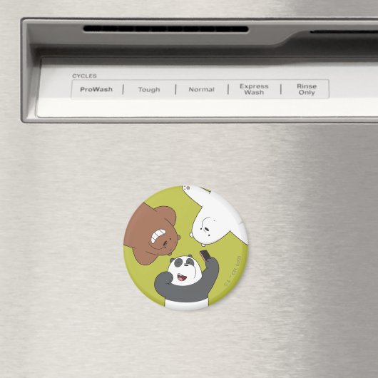 We Bare Bears - #SquadGoals Magnet (In Situ (Geschirrspüler))