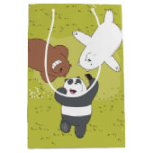 We Bare Bears - #SquadGoals Mittlere Geschenktüte (Vorderseite)