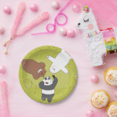 We Bare Bears - #SquadGoals Pappteller (Party)