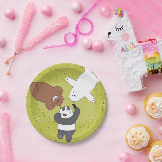 We Bare Bears - #SquadGoals Pappteller (Party)