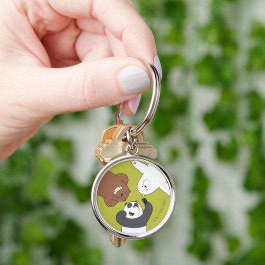 We Bare Bears - #SquadGoals Schlüsselanhänger (Hand)