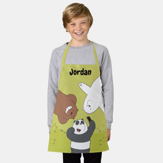 We Bare Bears - #SquadGoals Schürze (Getragen)