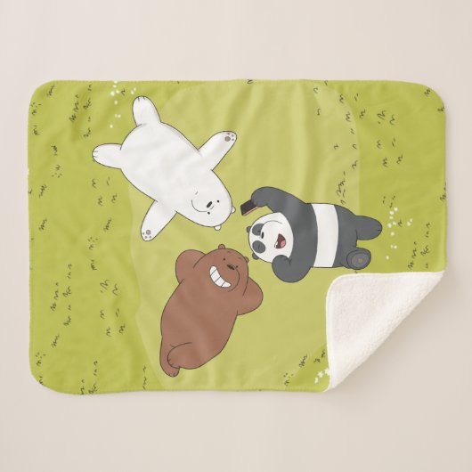We Bare Bears - #SquadGoals Sherpadecke (Vorderseite (Horizontal))