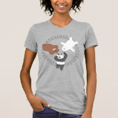 We Bare Bears - #SquadGoals T-Shirt (Vorderseite)