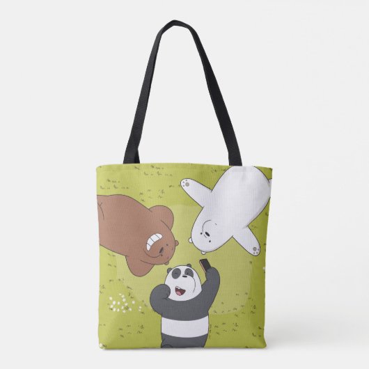 We Bare Bears - #SquadGoals Tasche (Rückseite)