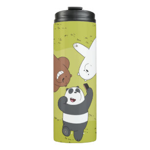 We Bare Bears - #SquadGoals Thermosbecher