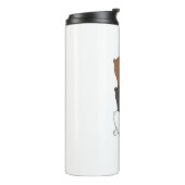 We Bare Bears Stack Tumbler | Grizz Panda & Eisbär Thermosbecher (Nach links gedreht)