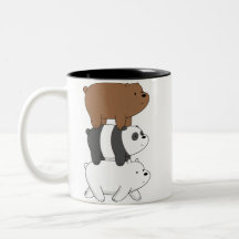 We Bare Bears Tasse doppelseitiger Druck