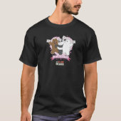 We Bare Bears Valentine's Day Standing Group Shot T-Shirt (Vorderseite)