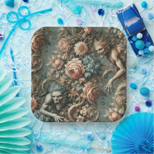 We Beast Tonight – Gothic Victorian Pappteller (Party)