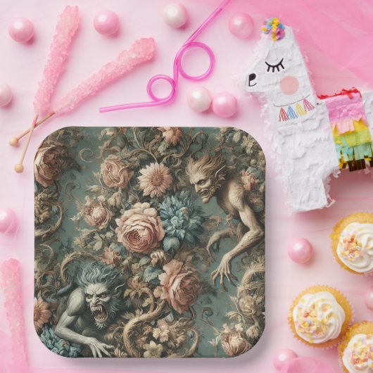 We Beast Tonight – Gothic Victorian Pappteller (Party)