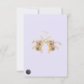 "We BEE long together" Classroom Valentine Card Mitteilungskarte (Rückseite)