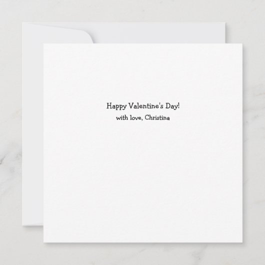 We Bee-long Together Flat Card Karte (Rückseite)