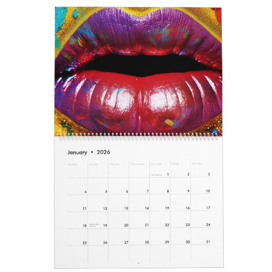 We Belong LGBTQ+ Pride Art Calendar 2026 Kalender (Jan 2026)