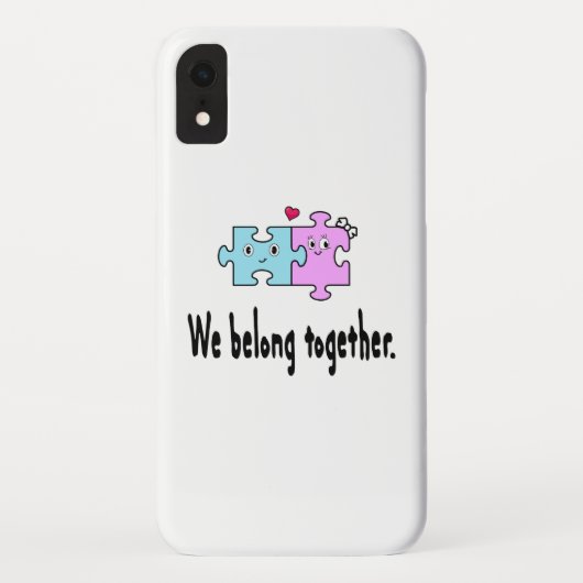 We belong together Case-Mate iPhone hülle (Rückseite)