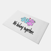 We belong together fußmatte (Schrägansicht)