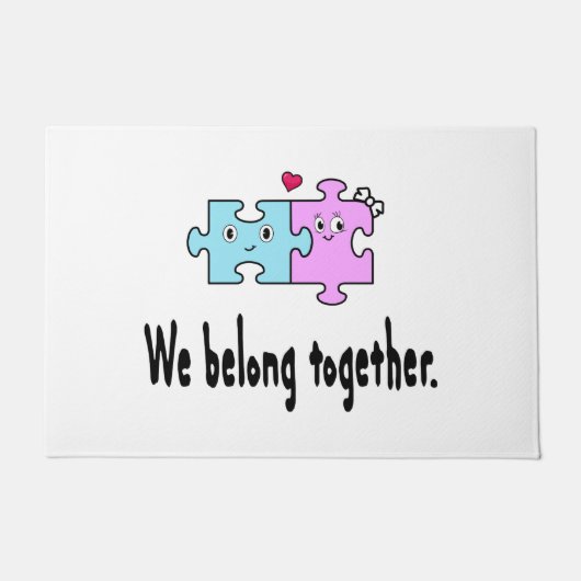 We belong together fußmatte (Vorderseite)