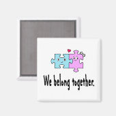 We belong together magnet (Vorderseite/Rückseite)