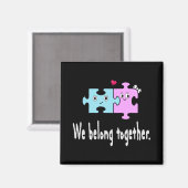 We belong together magnet (Vorderseite/Rückseite)