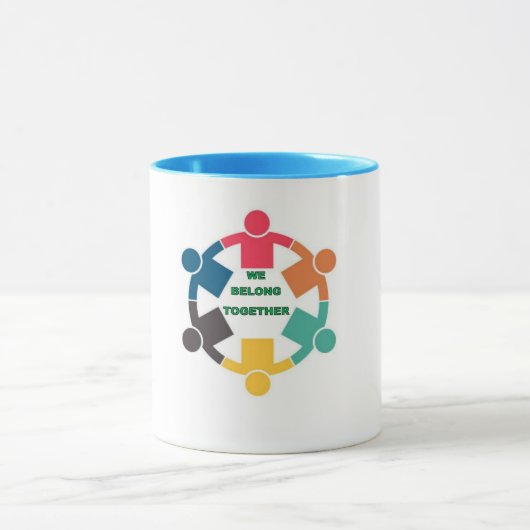 WE BELONG TOGETHER Mug Tasse (Zentrum)