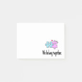 We belong together post-it klebezettel (Vorderseite)