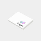 We belong together post-it klebezettel (angewinkelt)