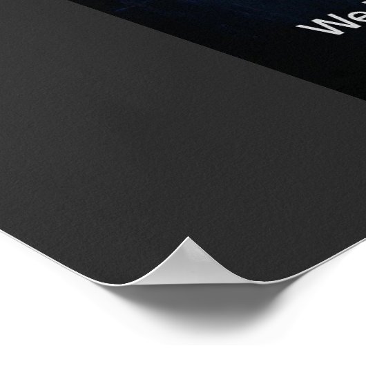 We Broke the Simulation  Poster (Ecke)