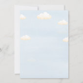 We Can Bearly Wait Baby Cute Bear Baby Shower Boy Einladung (Rückseite)