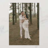 We Can Bearly Wait Baby Shower Invitation Photo Einladung (Rückseite)