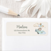 We Can Bearly Wait Baby Shower Return Address (Insitu)