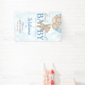 We Can Bearly Wait Baby Shower Welcome Banner (InSitu)