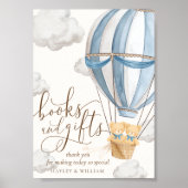 We Can Bearly Wait Books and Gifts Baby Shower Poster (Vorne)