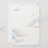 We Can Bearly Wait Boy Baby Shower Invitation Einladung (Rückseite)