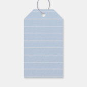 We can Bearly wait - Cute Bear Baby shower boy Geschenkanhänger (Rückseite)