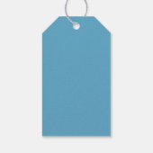 We can Bearly wait, cute watercolor bear Geschenkanhänger (Rückseite)