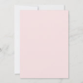 We Can Bearly Wait Girl Pink Bear Baby Shower Einladung (Rückseite)