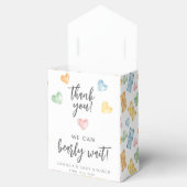 We Can Bearly Wait Gummy Bears Baby Shower Geschenkschachtel (Geöffnet)