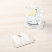 We can bearly Wait Neutral Teddy bear baby shower Untersetzer (Vor Ort)