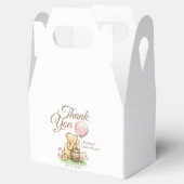 We Can Bearly Wait Pooh Baby Shower Neutral Geschenkschachtel (Geöffnet)