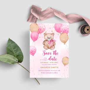 We can bearly wait save the date invitation einladung