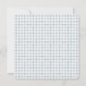 We Can Bearly Wait Teddy Bear Baby Shower Boy  Einladung (Rückseite)