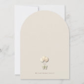 We Can Bearly Wait Teddy Bear Baby Shower Einladung (Rückseite)