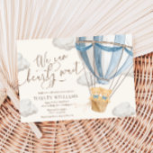 We Can Bearly Wait Twins Baby Shower Invitation Einladung