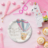 We Can Bearly Wait Twins Baby Shower Pappteller (Party)